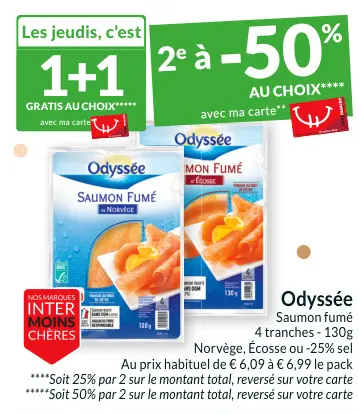 Offre: Saumon fumé