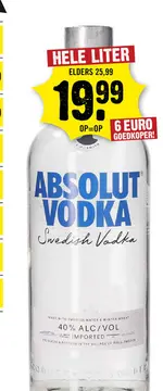 Aanbieding: Absolut Vodka