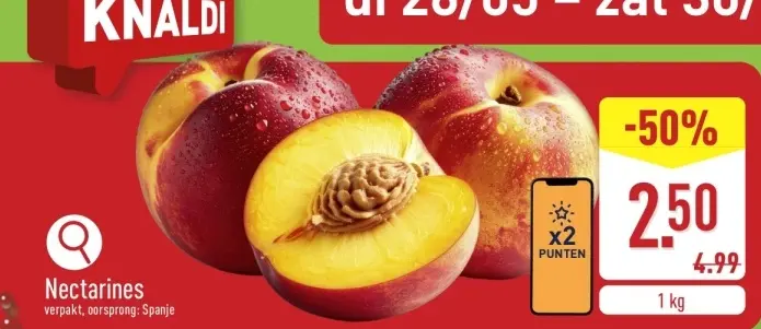 Promotie: Nectarines