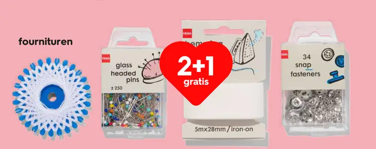 Promotie: Fournituren