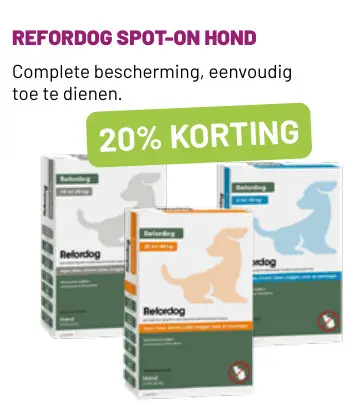 Aanbieding: Refordog spot-on hond
