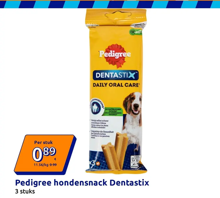 Promotie: Pedigree hondensnack Dentastix