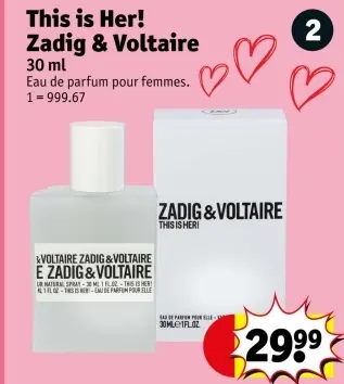 Offre: This is Her! Zadig & Voltaire