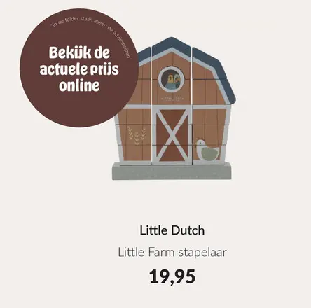 Aanbieding: Little Farm stapelaar