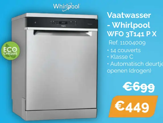 Promotie: Vaatwasser