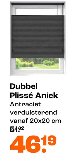 Promotie: Dubbel Plissé Aniek