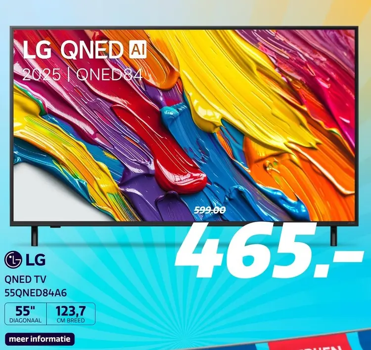 Aanbieding: LG QNED 55QNED84A6 (2025)