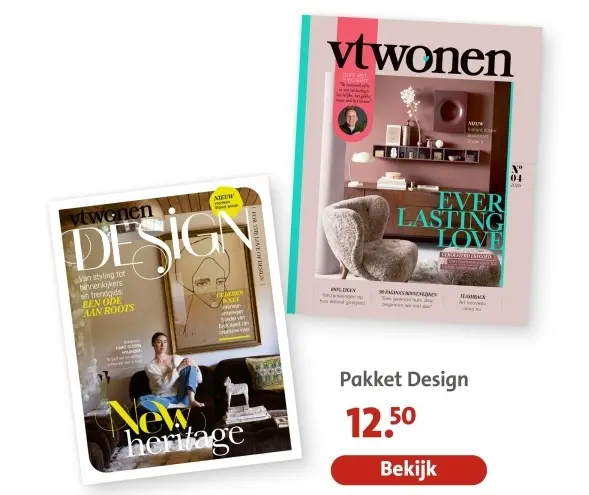Aanbieding: Tijdschriften - Pakket Design