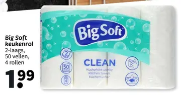 Aanbieding: Big Soft keukenrol