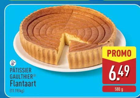 Promotie: Flantaart