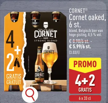 Promotie: Cornet oaked