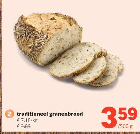 Promotie: traditioneel granenbrood