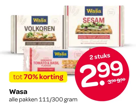 Aanbieding: Wasa