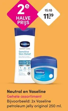 Aanbieding: Neutral en Vaseline
