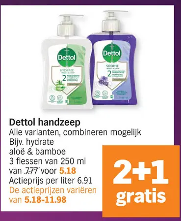 Promotie: handzeep