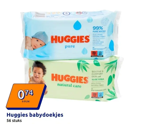 Promotie: Huggies babydoekjes