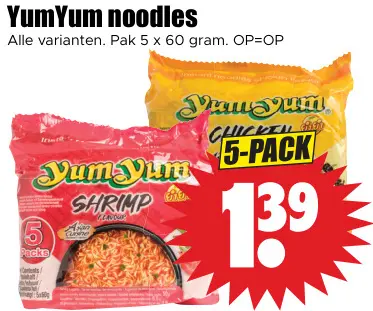 Aanbieding: Noodles