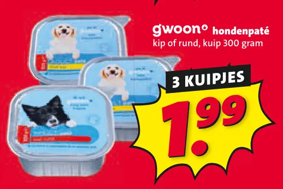 Aanbieding: Hondenpaté