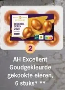 Aanbieding: Goudgekleurde gekookte eieren