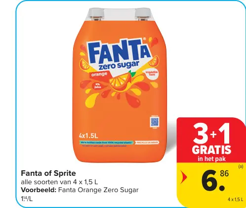 Promotie: Fanta of Sprite