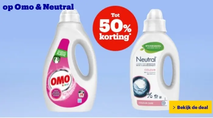Aanbieding: Omo & Neutral