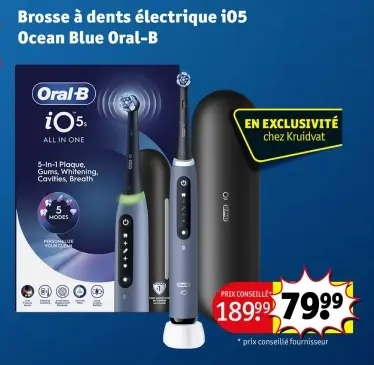Offre: Oral-B iO Ocean Blue Oral-B