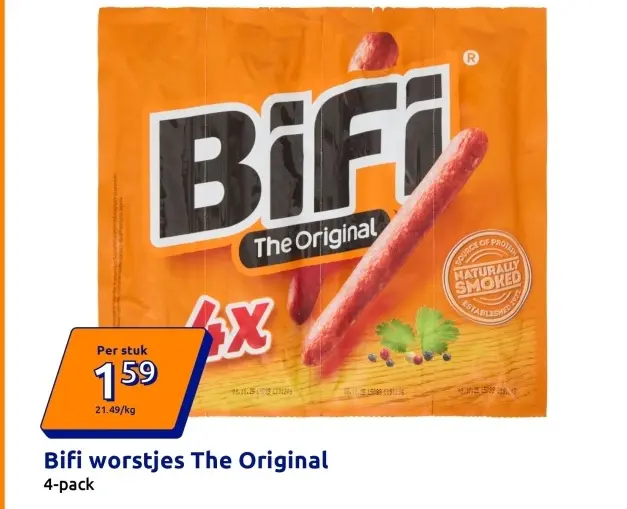 Promotie: worstjes The Original