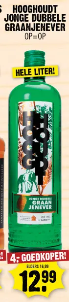 Aanbieding: Jonge dubbele graanjenever