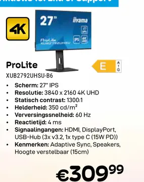 Aanbieding: ProLite XUB2792UHSU-B6