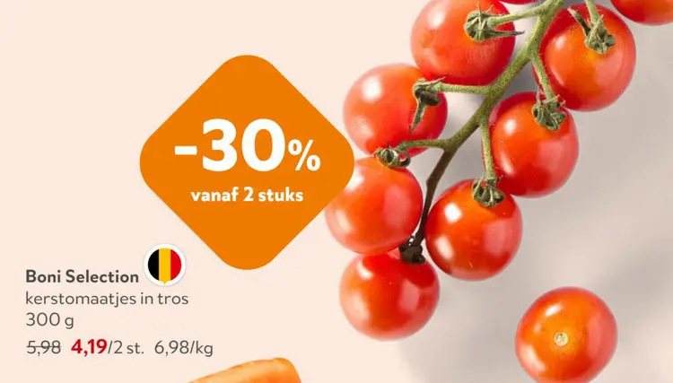 Promotie: Kerstomaatjes in tros