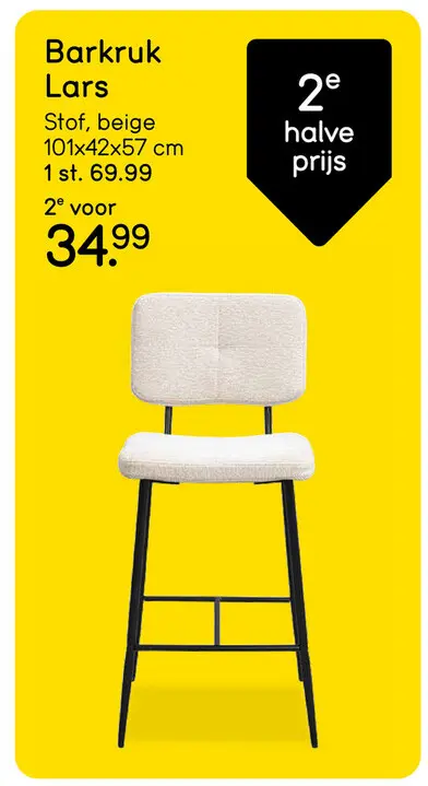 Aanbieding: Barkruk Lars