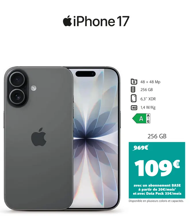 Offre: iPhone