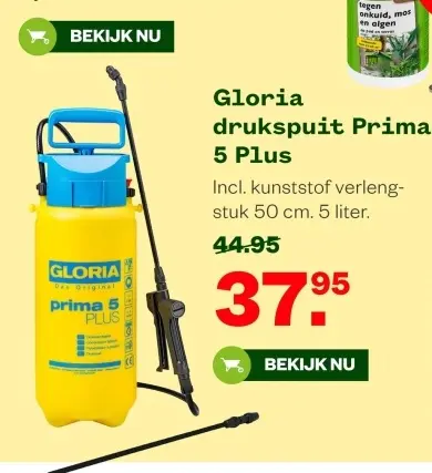 Aanbieding: Drukspuit Prima 5 Plus