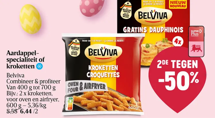 Promotie: Aardappelspecialiteit of kroketten