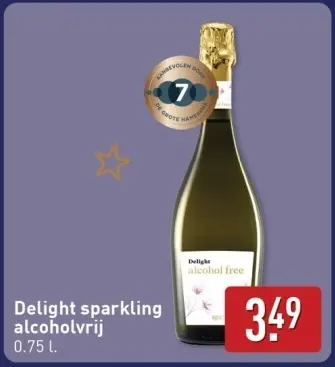 Aanbieding: Delight sparkling alcoholvrij