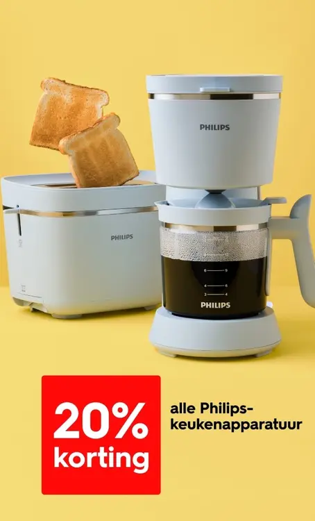 Aanbieding: Alle Philips keukenapparatuur