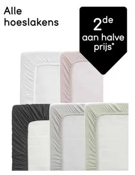 Aanbieding: Alle hoeslakens