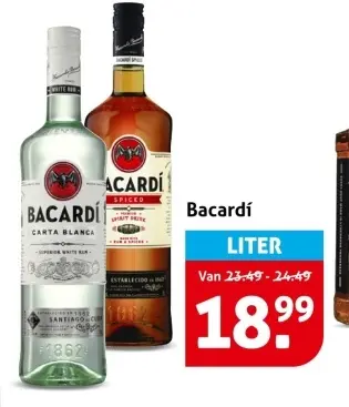 Aanbieding: Bacardí
