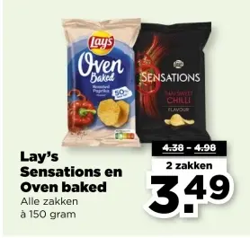 Aanbieding: Sensations en Oven baked