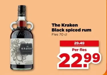 Aanbieding: Black spiced rum