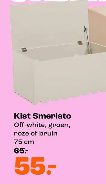 Promotie: Kist Smerlato