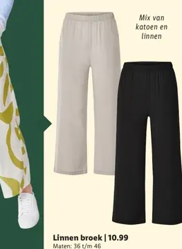 Aanbieding: Linnen broek