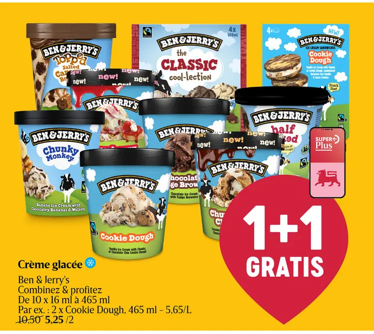 Offre: Crème glacée
