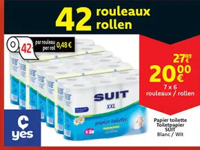 Offre: Papier toilette Toiletpapier SUIT
