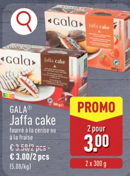 Offre: GALA Jaffa cake