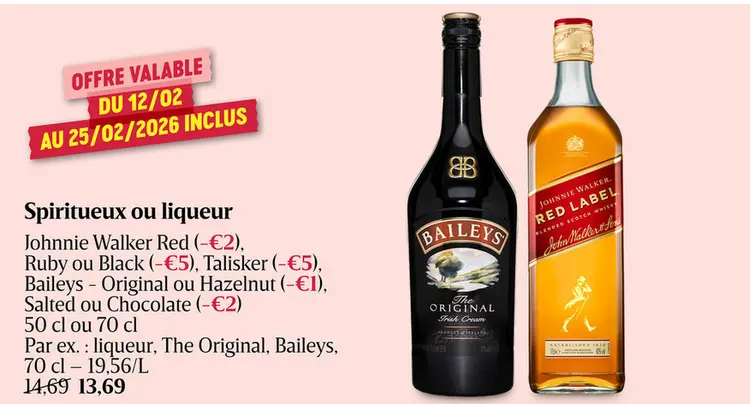 Offre: Whisky | Black Label | Blended | 40% ALC.