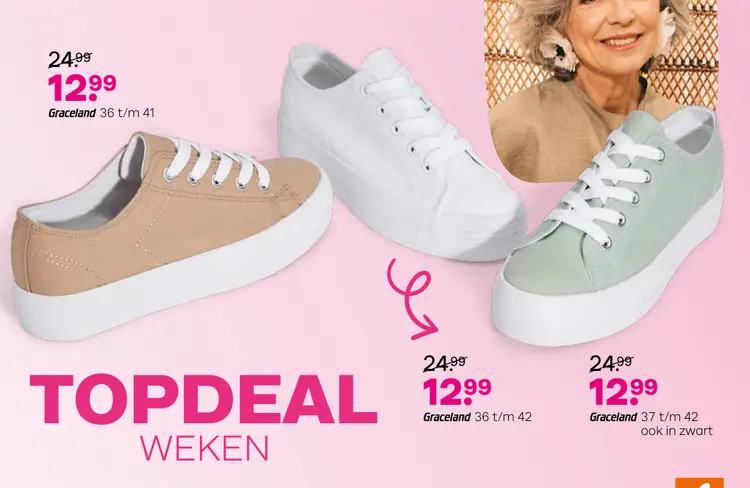 Promotie: Graceland schoenen
