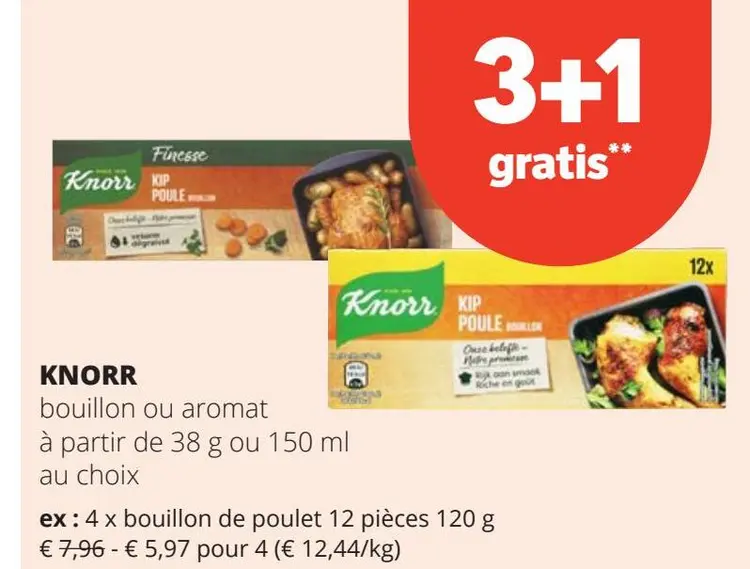 Offre: bouillon ou aromat