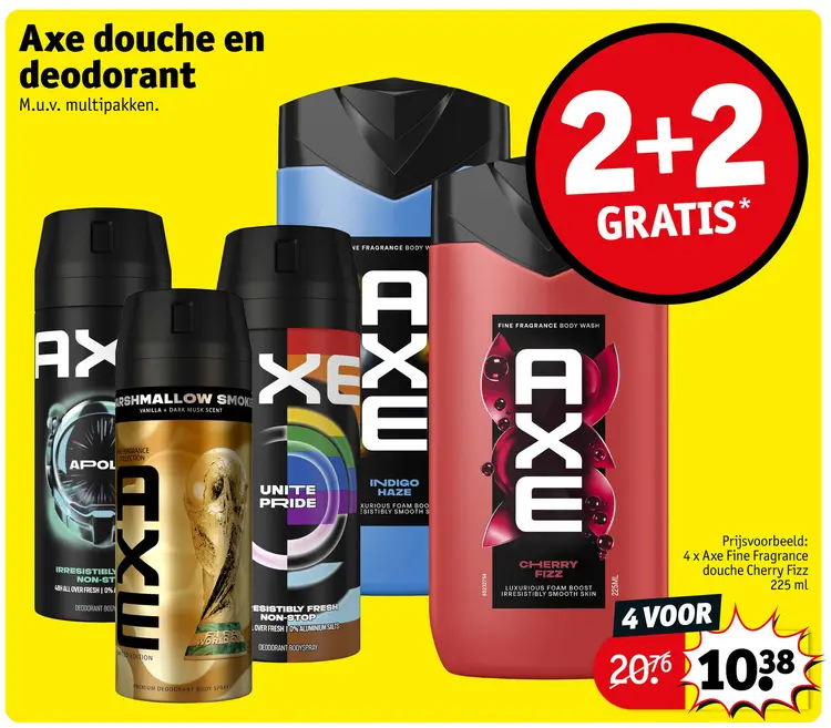 Promotie: Douche en deodorant