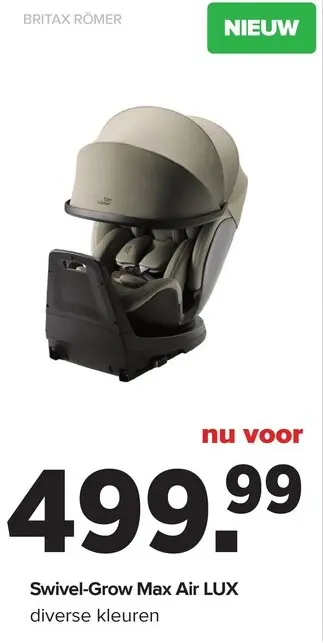 Aanbieding: Swivel-Grow Max Air LUX